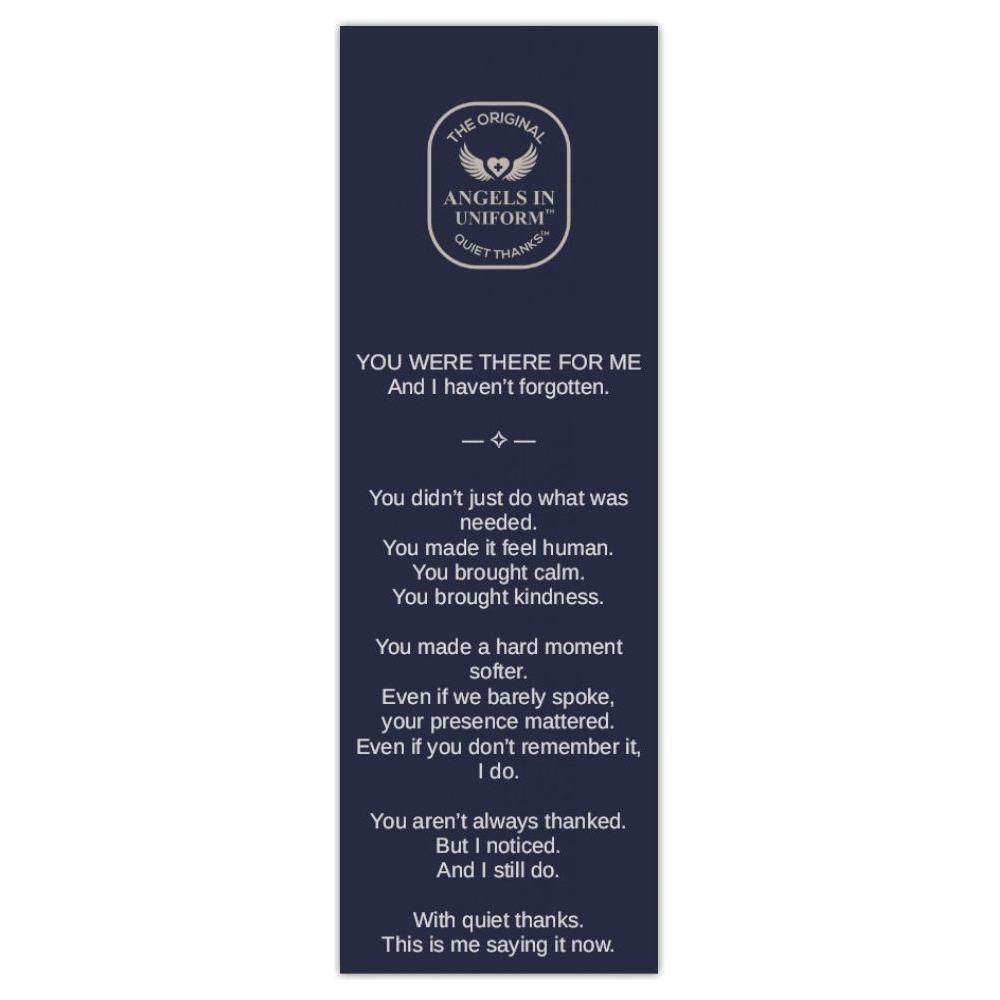 Angels in Uniform Bookmark