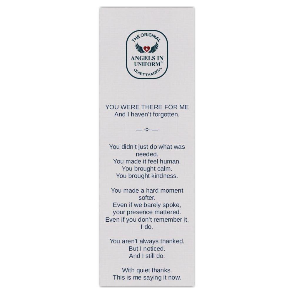 Angels in Uniform Bookmark